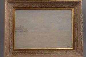 Vue Du Port D'antibes by Guillaume Seignac