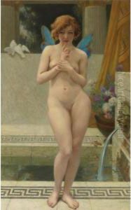 Psyche A La Fontaine by Guillaume Seignac