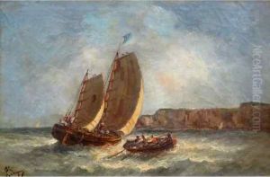 Oilier En Bord De Cote.