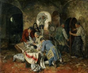 Die Pfandung Bei Der Witwe by Carl Seiler