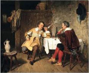 Gemutliche Unterhaltung (the Cosy Chat) by Carl Seiler