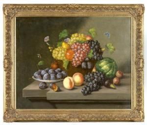 Obststillleben by Georg (Johann G.) Seitz