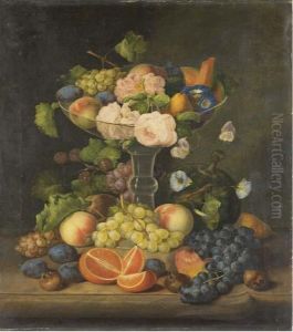 Nature Morte Aux Fleurs Et Aux Fruits Nature Morte Aux Fleurs Et Aux Fruits