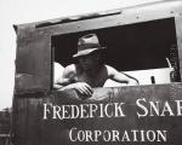Tractor Driver, Circa 1938 - view 1