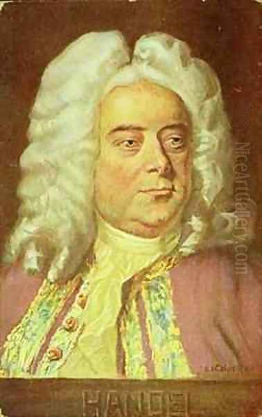 Portrait of George Frederick Handel 1685-1759 - view 1