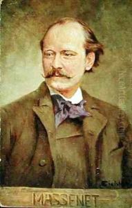 Portrait of Jules Massenet French composer