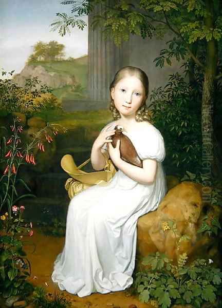 Portrait of Countess Louise Bose as a Child - view 1