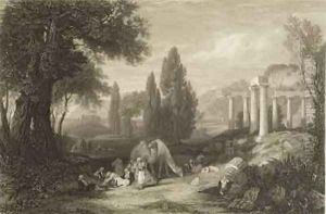 Bryons Dream by Sir Charles Lock Eastlake