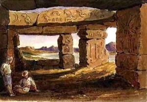 Temple of Amada Nubia by Arthur Sherwood Edwards