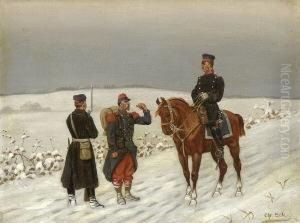 Szene Aus Dem Deutsch-franzosischen Krieg 1870/71. by Christian I Sell