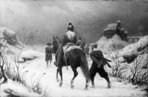 Signiert Und Datiert Unten Rechts: Chr. Sell 1866.