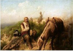 Wounded Soldier At Rest