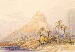 Extinct volcano between El Deir and Abu Simbel Egypt Extinct volcano between El Deir and Abu Simbel Egypt