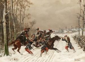 Szene Aus Dem
Deutsch-franzosischen Krieg 1870/71. by Christian Ii Sell