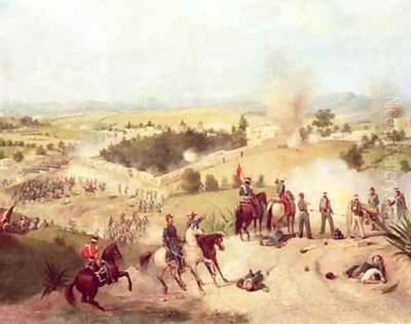 The Battle of Molino del Rey - view 1