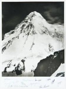 K2, The South-east Face by Vittorio Sella