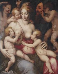 Charity by Vincent Sellaer