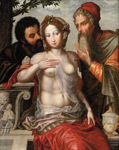 Susanna Al Bagno by Vincent Sellaer