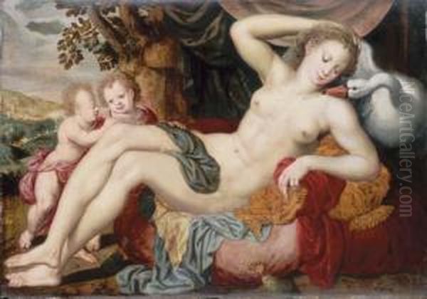 Leda And The Swan - view 1