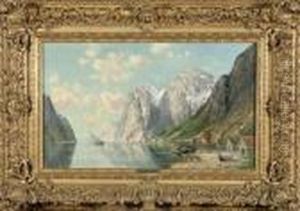 Romsdalsfjord by Conrad Selmyhr