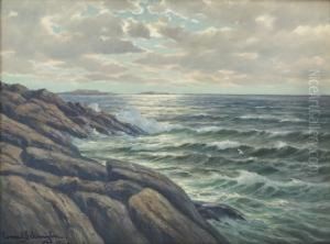 Kystlandskap 1937 by Conrad Selmyhr