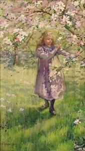 Picking Apple Blossom by Ethel Horsfall Ertz