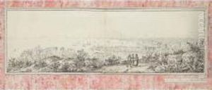 Veduta Di Palermo Dal Monte Pellegrino by Antonio Senape