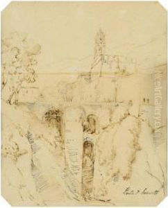 Ponte Di Sorrento by Antonio Senape