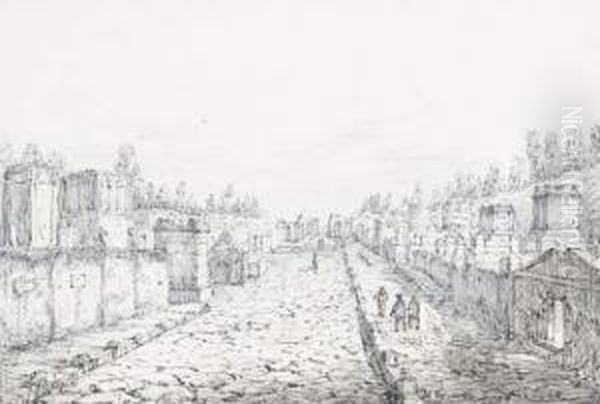 Quatre Vues De Pompei Et Une Vue De Atrani - view 1
