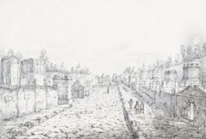 Quatre Vues De Pompei Et Une Vue De Atrani