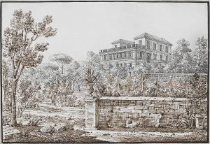 The House Of Ruffo, 
Castellamare; The Castello Del Pizzo In Calabria; And The House Of Lady 
Drummond, Naples