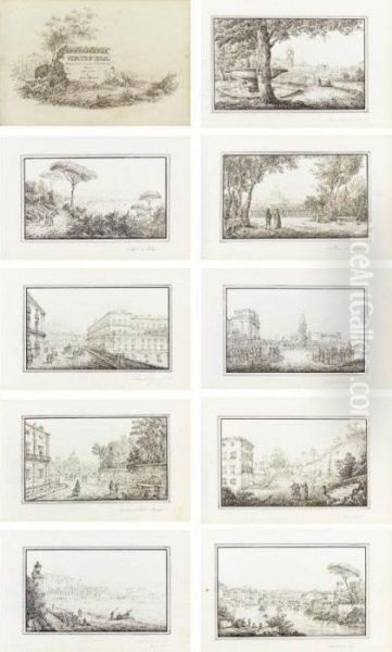 An Album Of Eighty-two Italian Views, With A Frontispiece - view 1