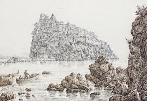 Castello D'ischia by Antonio Senape