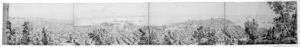 A Panoramic View Of The Bay Of Naples From Castel Sant'elmo by Antonio Senape