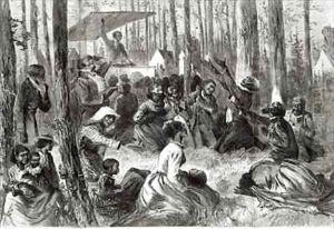 A Negro Camp Meeting in the South by Eytinge, Solomon