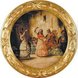 El Baile by Rafael Senet y Perez