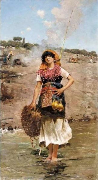 Pescadora (a Young Fisherwoman) - view 1