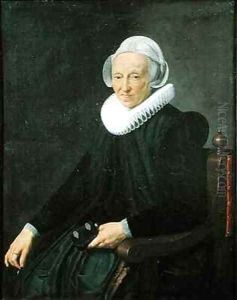 Portrait of an Old Woman by Nicolaes (Pickenoy) Eliasz