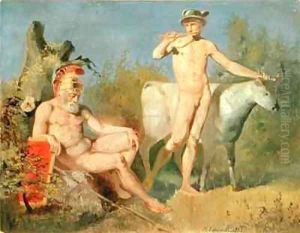 Mercury and Argus by Nikolai Efimovich Efimov