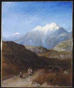 The Snow Capped Atlas Mountains of the Grand Kabylie Algeria The Snow Capped Atlas Mountains of the Grand Kabylie Algeria
