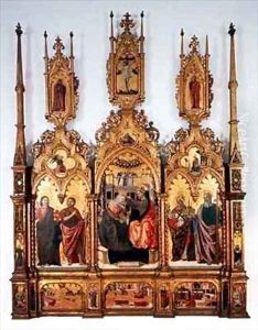 Coronation of the Virgin by Agnolo & Bartolomeo degli Erri