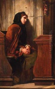 A Time to Reflect by Alfred Elmore