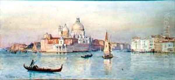 Santa Maria della Salute from the Lagoon - view 1