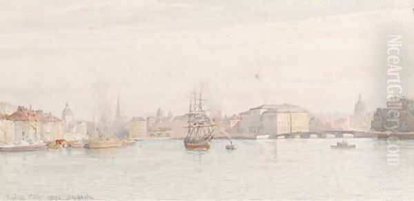Stockholm harbour - view 1