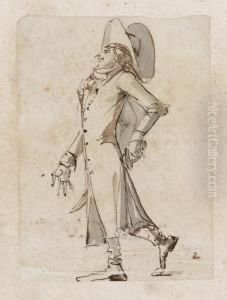 En Dansk Officer by Johan Tobias Sergel