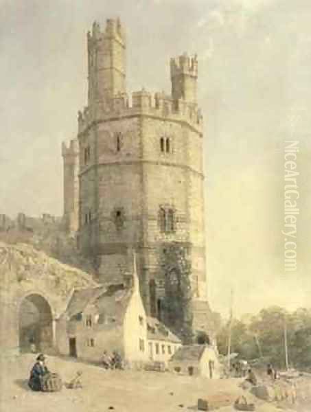 Caernarfon Castle - view 1