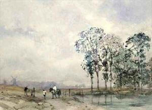 Landscape with a Horse by William (of Bristol) Evans