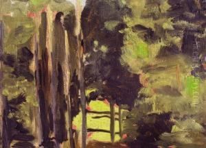 Waldlandschaft by Valentin Aleksandrovich Serov