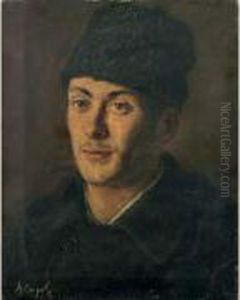Portrait D'homme Russe by Valentin Aleksandrovich Serov