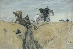 The Hunt With Borzois, 1906